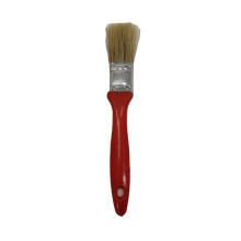 1" White Bristles with Red Color Plastic Handle Brush Paint For Myanmar Market Paint Brush